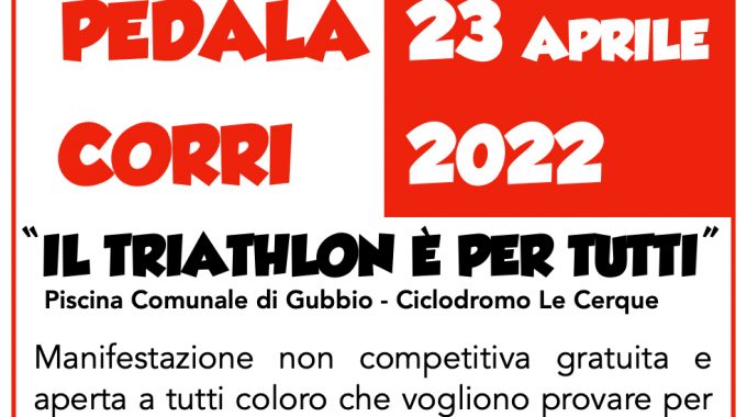 Nuota, Pedala E Corri, Gara Di Triathlon A Gubbio