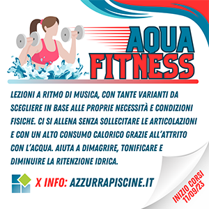 11/09 Inizio Corsi Di Acquafitness