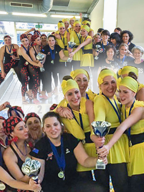 Acquafitness, Le Ragazze Di Gualdo Tadino Sono Campionesse Italiane!