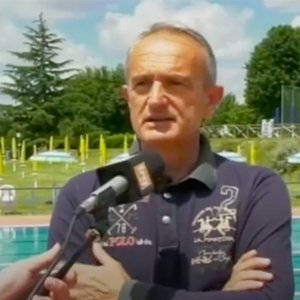 Intervento del Presidente su Trg per apertura piscina Gubbio