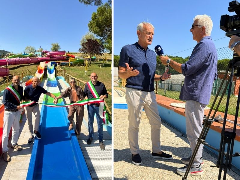 Tavernelle, il parco acquatico riparte in una veste nuova: nuove per attrazioni, servizi ed efficienza energetica.